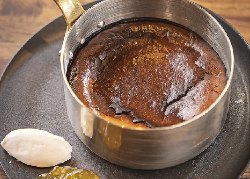 自家製バスクチーズケーキ