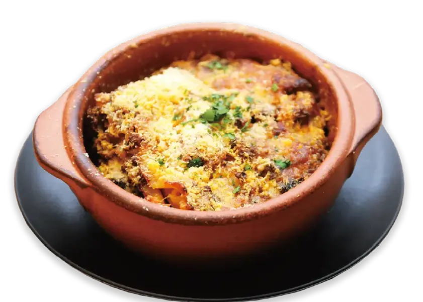 自家製ラザーニャ