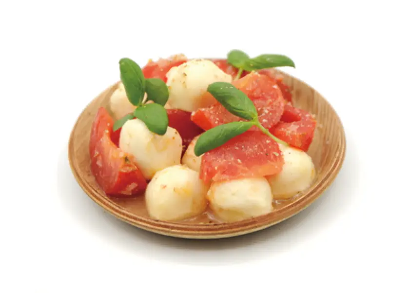 トマトとチーズのナムルカプレーゼ風