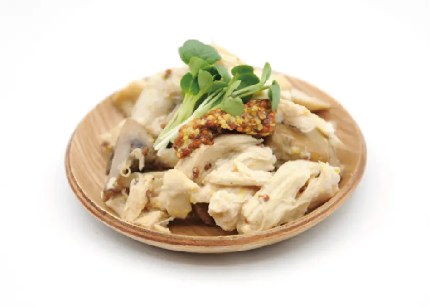 鶏胸肉のコンフィ ハチミツ梅マリネ